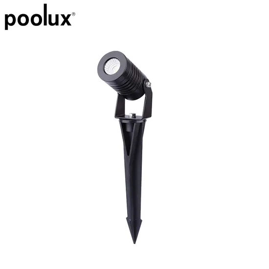 Poolux Best Selling Modern Spike Low Voltage High Brightness Landscape Lawn Lamp Remote Control 5watt Outdoor Design LED Garden Lights