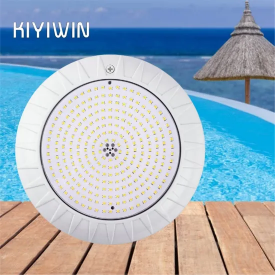 RGB Color Fiberglass Pool Light Resin Filled LED Underwater Light AC/DC 12V/24V