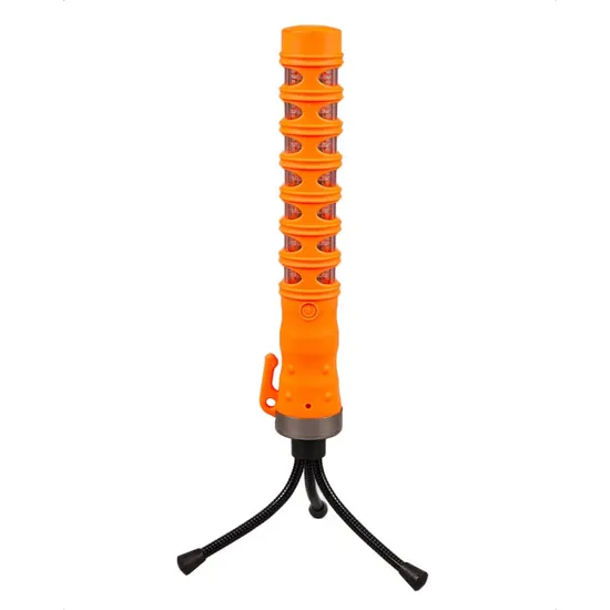 Flashlight Wand Plastic LED Baton LED Traffic Light Safety Signal Warning Flashing Wand Baton for Security