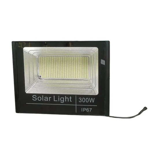 ABS Plastic 350W Solar Floodlight with Mono Panel Solar LED Flood Light with Remote Control