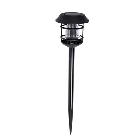 LED Solar Light Bulb Stainless Steel Plastic Garden Lawn Light 