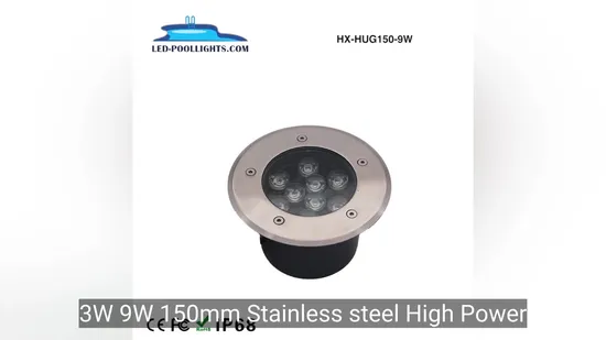 Underground Lights Waterproof Outdoor Pool Lamp LED Underwater Swimming Pool Lighting 