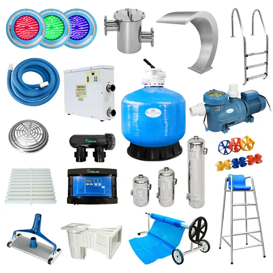 Guangzhou Factory Supply Full Set Swimming Pool Accessory and Equipment 