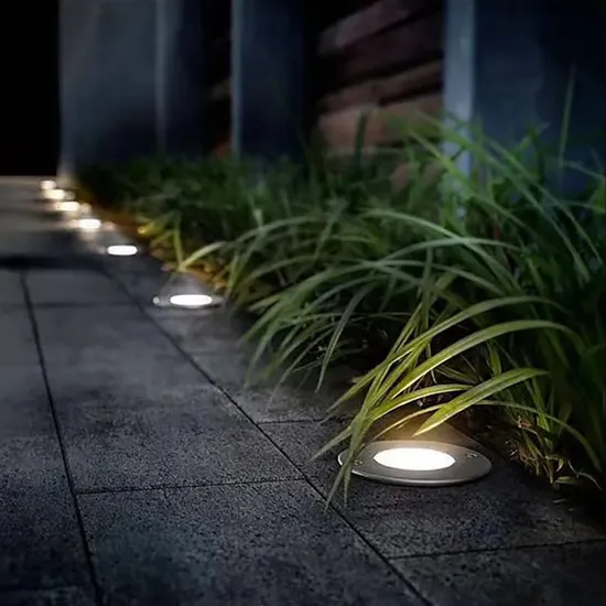 OEM LED Underground Lights 3W 6W 9W GU10 RGB IP65 Waterproof Outdoor Buried Garden Deck Terrace Recessed Spot in Ground Lighting 