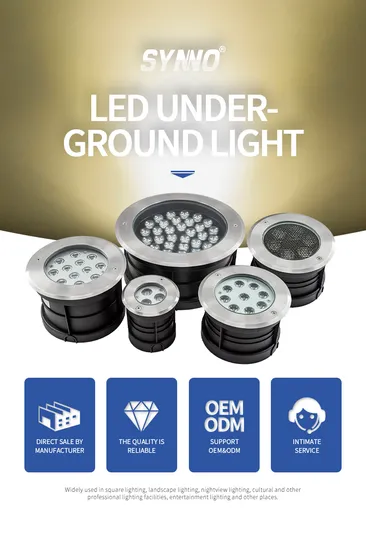 Outdoor Garden Landscape Pathway Floor Deck Underground Lawn LED Lamps LED Ground Light 