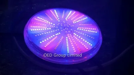 IP68 12V 36W PAR56 RGB SMD LED Underwater Light for Swimming Pool Lighting 