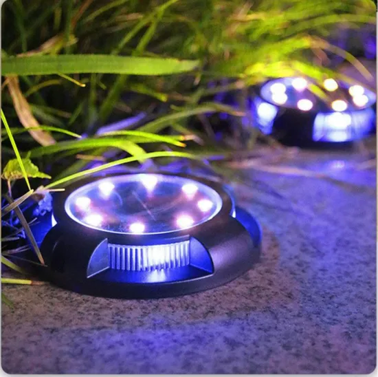 Solar Ground Lights for Garden Grass LED Outdoor Landscape Lights Multi