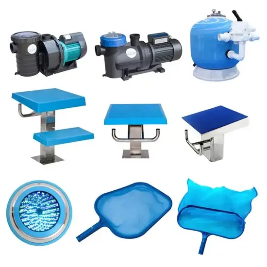 Whole Set Swimming Pool Fitting Equipment Accessories Stainless Steel Ladder 