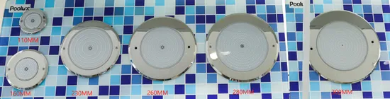 2025 New Arrival WiFi Control IP68 Waterproof AC12V/DC12/24V RGB Swimming Pool LED Underwater Lights 