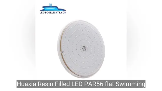 Warm White Waterproof 42W Resin Filled RGB LED PAR56 LED Swimming Pool Light 
