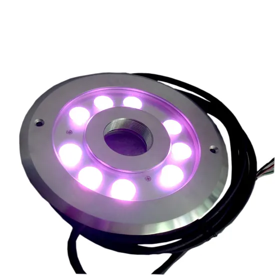 27W IP68 316ss DMX LED Underwater Fountain Ring Light 