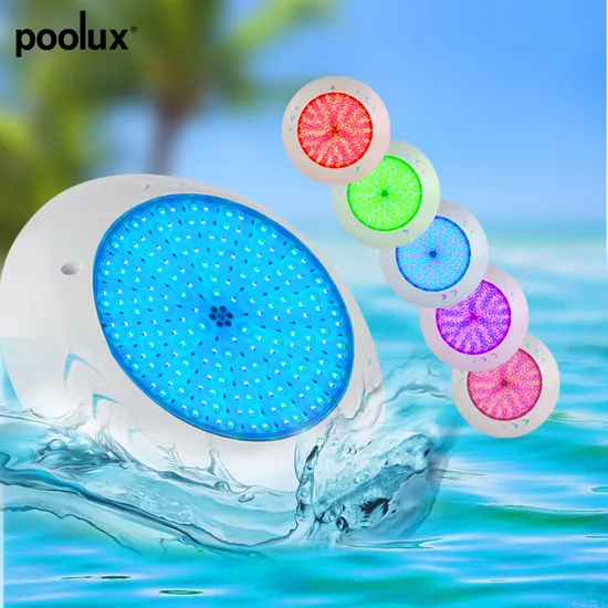 Waterproof Color RGB Underwater Super Slim PAR56 Lamp Swimming Pool Lighting 