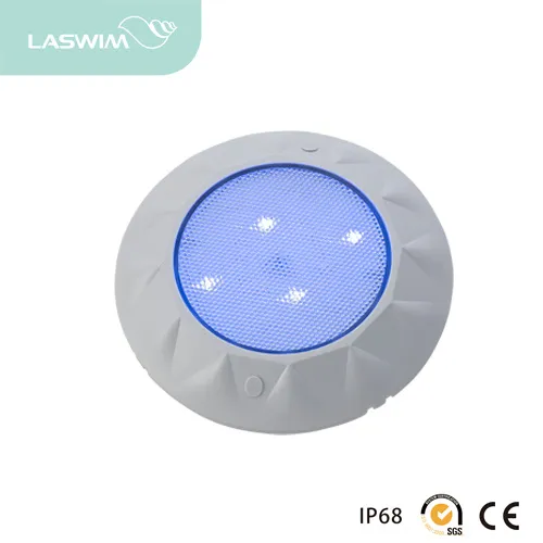 LED Underwater Light 12 LEDs for Fiberglass Pool White Color/RGB Color 