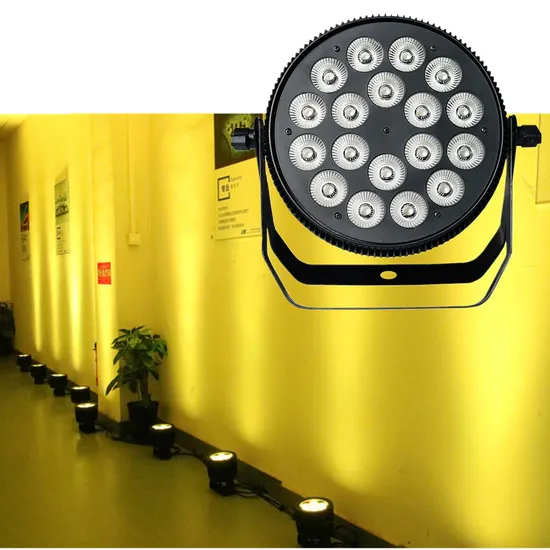 18X10W RGBW 4in1 LED IP20 Indoor DMX DJ PAR Lighting 